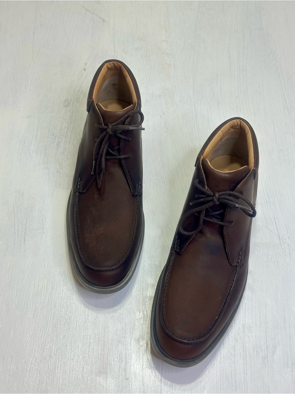 Sebago Raleigh Dryside Waterproof Chukka Boots Dark Brown Men’s 11M Vibram
